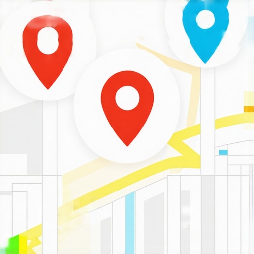 Geo-fencing and Local Marketing Map with geo-fencing zones highlighting personalized marketing areas.