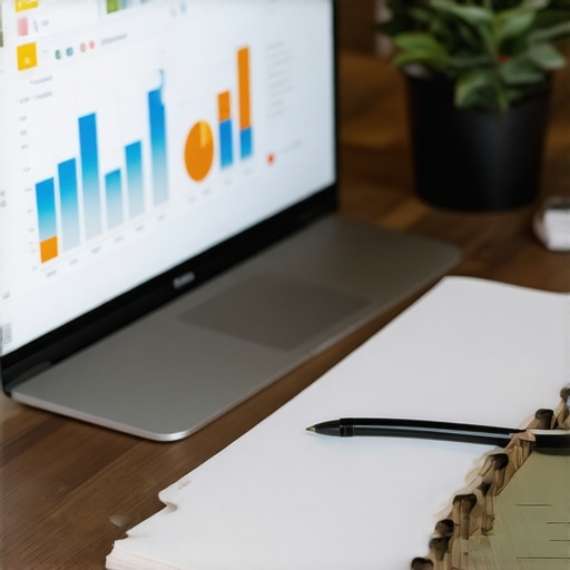 Data-Driven Local SEO Strategy Marketer analyzing local SEO data on computer with charts and maps