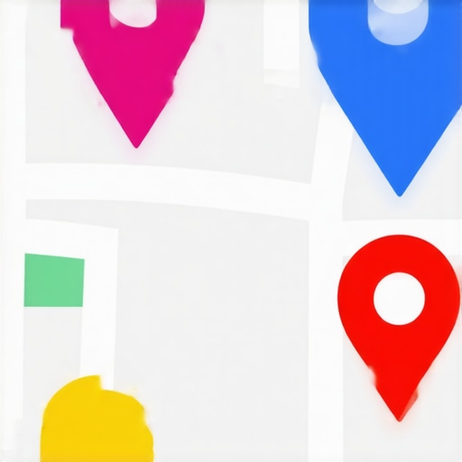 Local Business Google Maps Ranking Diagram showing local business ranking improvements using advanced SEO tactics