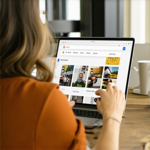 Optimizing GMB Profile Business owner adding photos and replying to reviews on Google My Business