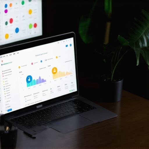 Screenshot of local SEO software dashboard with citation and ranking analytics