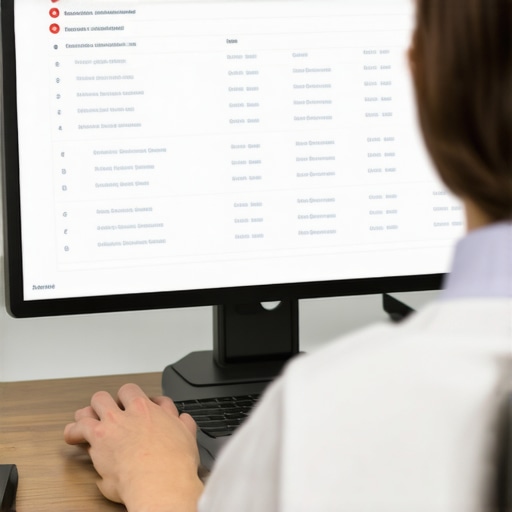 Managing Local SEO with Advanced Tools A person reviewing local search audits and citation data on their laptop screen, symbolizing ongoing maintenance of Maps SEO