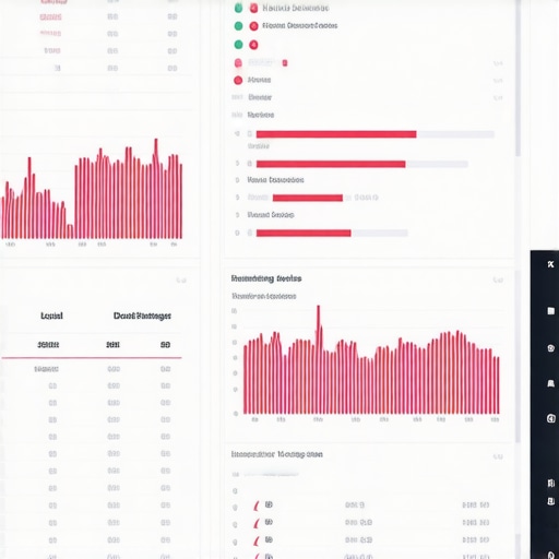 Screenshot of local SEO analytics dashboard displaying rankings and review activity