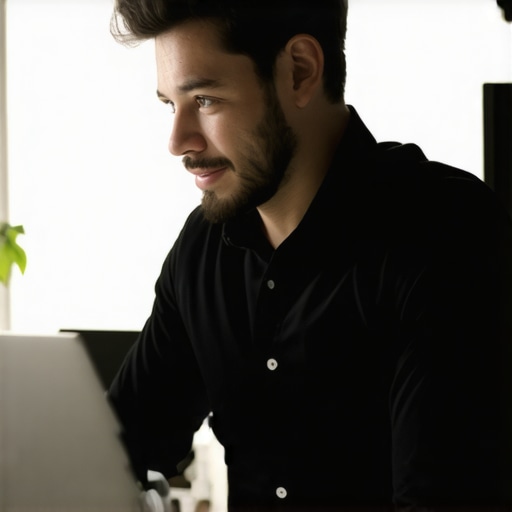 Business owner replying to customer messages and reviews to boost GMB signals.