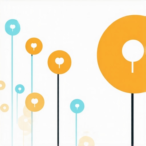 Diagram showing interconnected signals like reviews, clicks, and entity references in local SEO