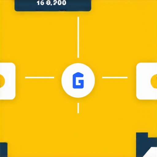 Diagram showing how various signals like reviews, photos, and interactions influence Google My Business rankings.