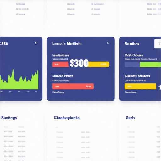 Dashboard with local SEO data, rankings, citations, and reviews